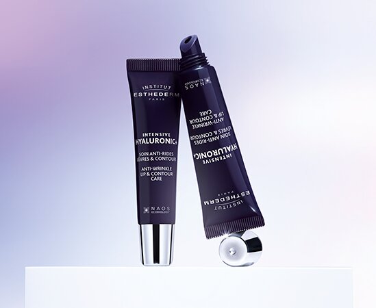 Institut Esthederm Intensive Hyaluronic+ priemonė nuo raukšlelių lūpoms ir jų kontūrui